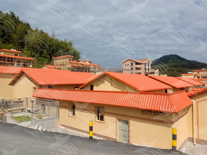 建房搭建屋面選擇合成樹(shù)脂隔熱瓦，你了解多少？